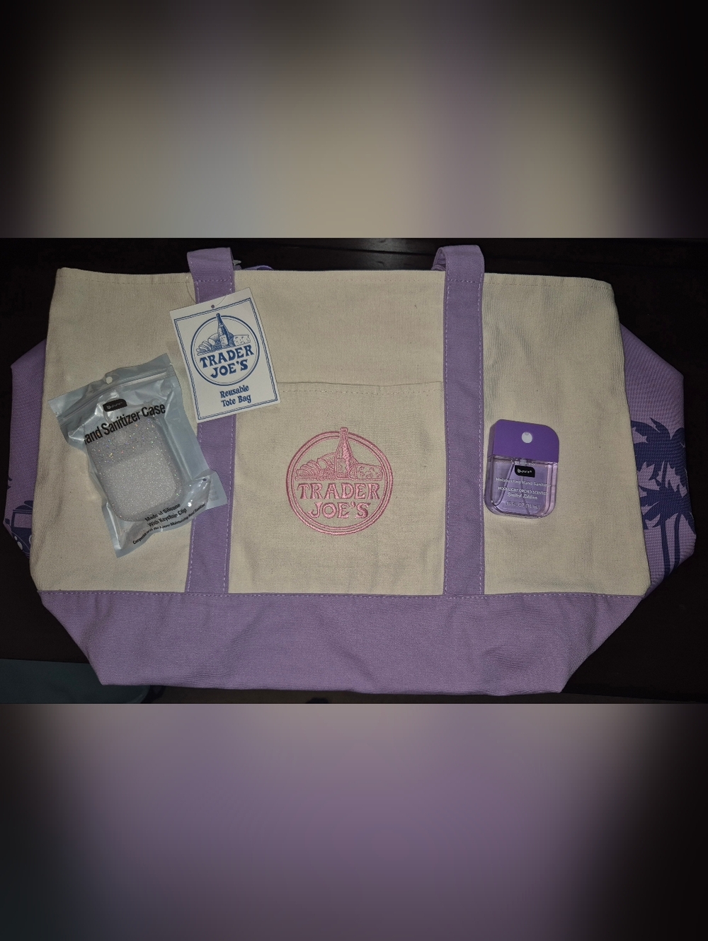 💜Trader Joe's Purple Bag Bundle - Picture 2 of 2